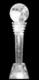 Crystal trophy