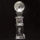 Crystal trophy