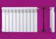 Bimetal(die-casting and steel)radiator
