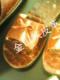Leather slippers