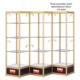 Aluminum alloy display rack