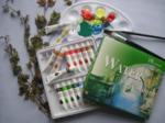 18色套装水彩颜料 