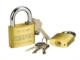 Brass padlock