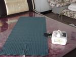 遥控冷暖两用PVC超导床垫、单人空调床垫