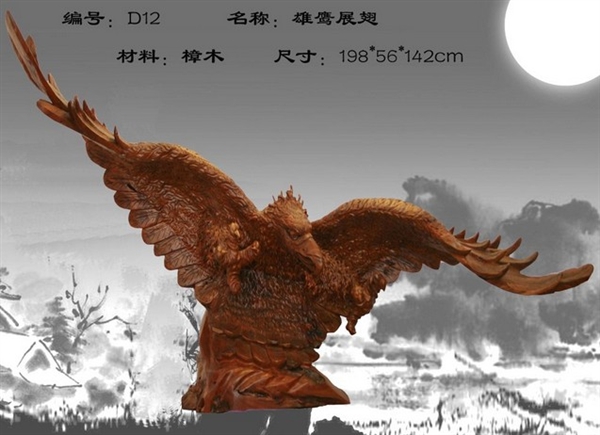 雄鹰展翅