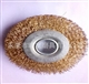 Steel wire wheel brush