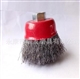 Steel wire wheel brush