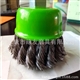 Steel wire wheel brush